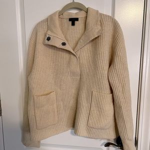 Jcrew 100% lamb wool sweater
